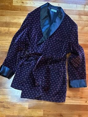 Bullock & Jones Men's Smoking Jacket size XL